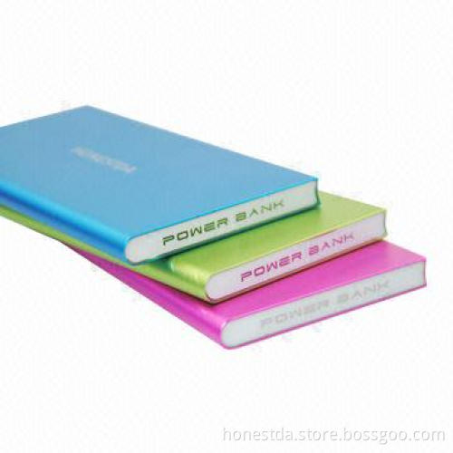 Battery power bank for Samsung smartphone with dual output and metal case